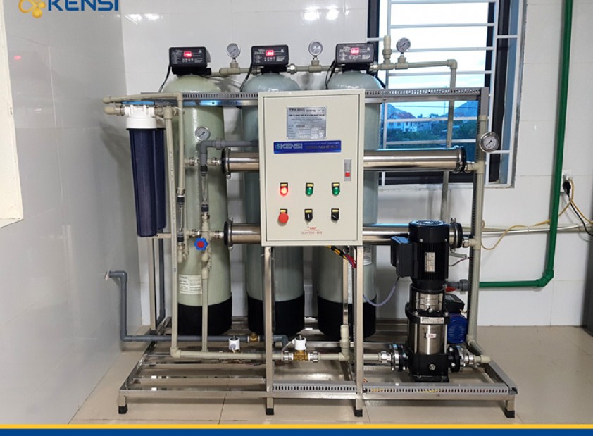 Máy lọc nước công nghiệp RO cho trường học - Giải pháp tạo nước tinh khiết, thay thế nước đóng bình