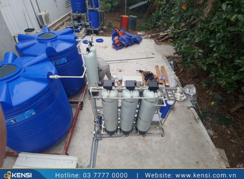 Máy lọc nước công nghiệp RO xử lý nước nhiễm amoni