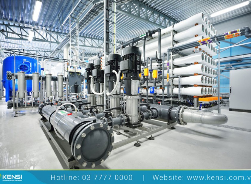 Ứng dụng máy lọc nước công nghiệp cho khu công nghiệp 