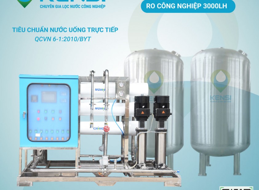 Báo giá linh kiện ở máy lọc nước công nghiệp RO