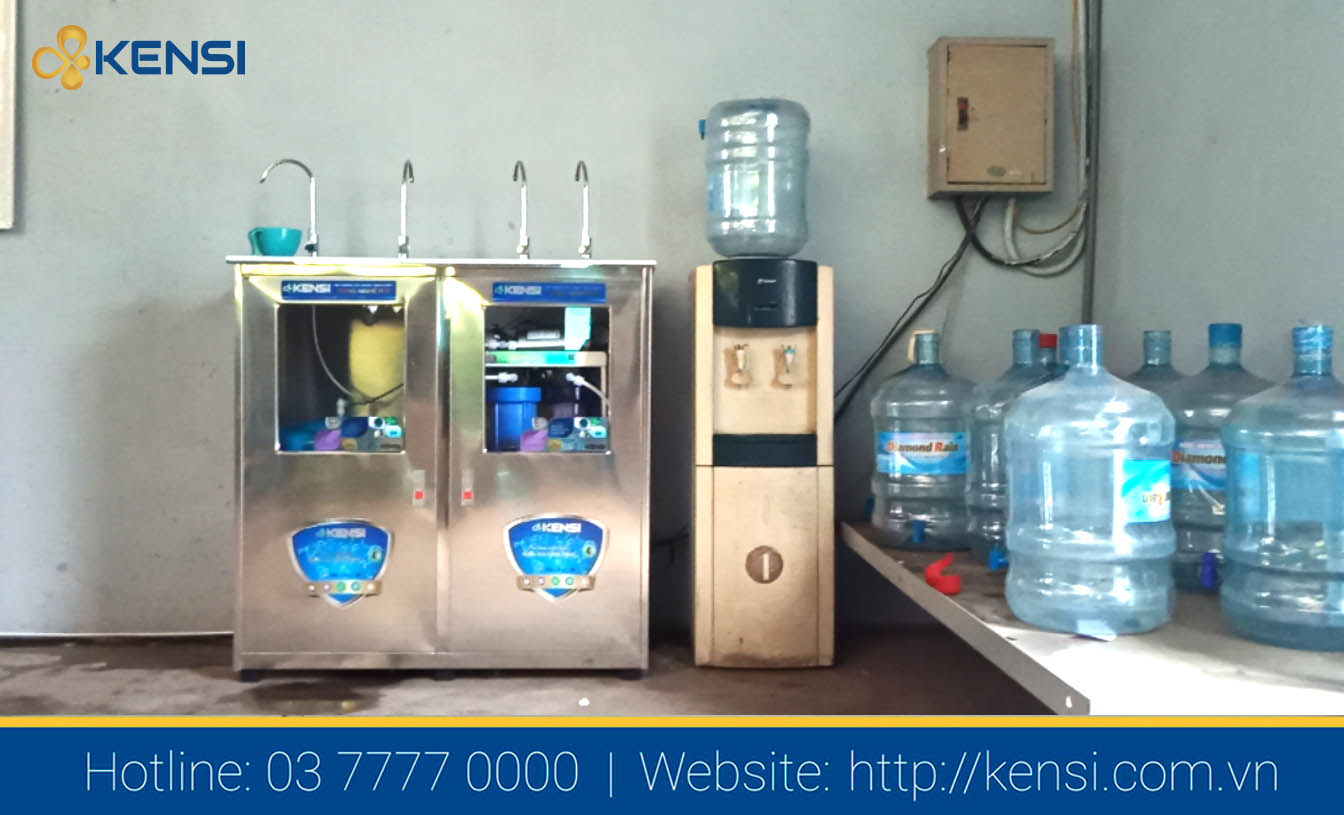 Máy lọc nước RO Kensi thích hợp lắp đặt tại công trường