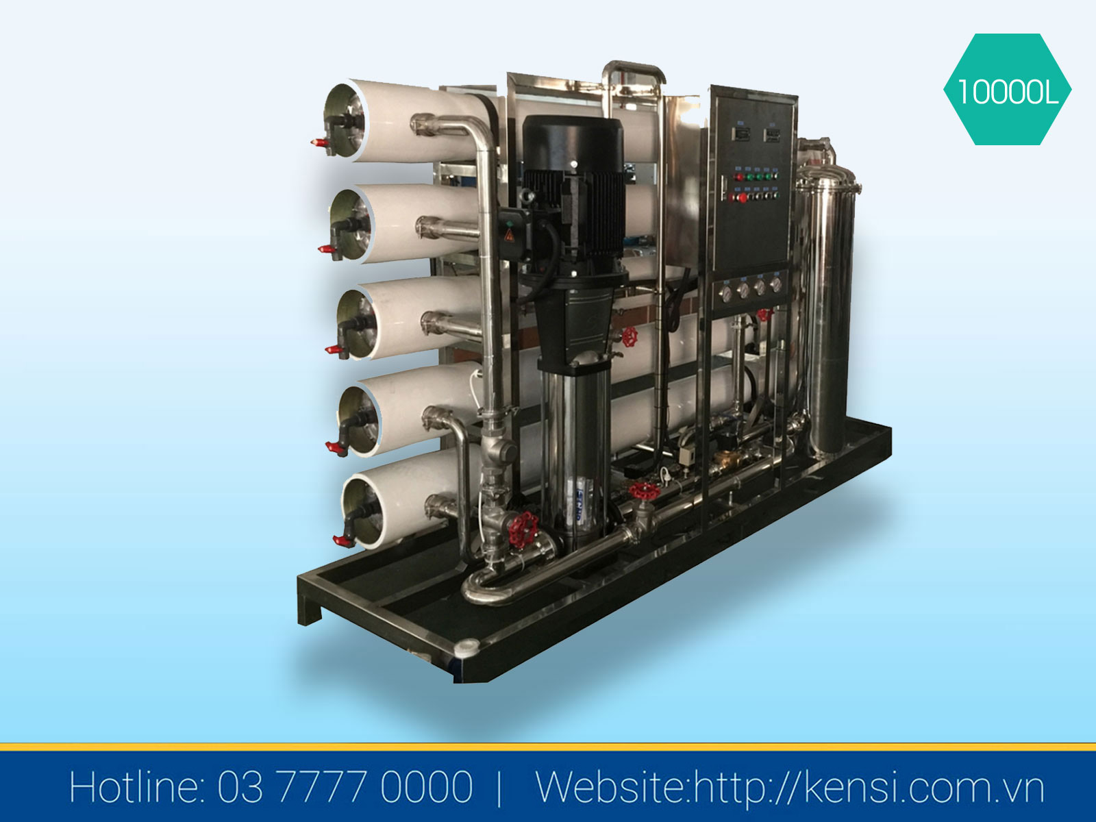 Hệ thống lọc nước công nghiệp RO 10000 L/H