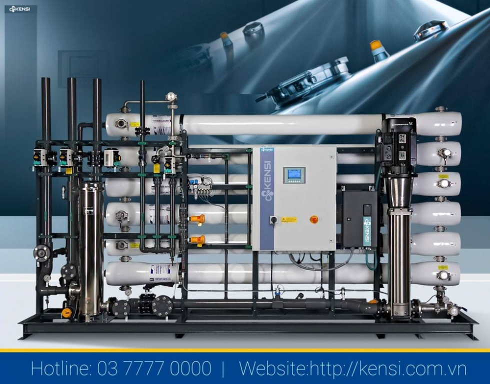 Hệ thống máy lọc nước công nghiệp RO công suất 6m3/h