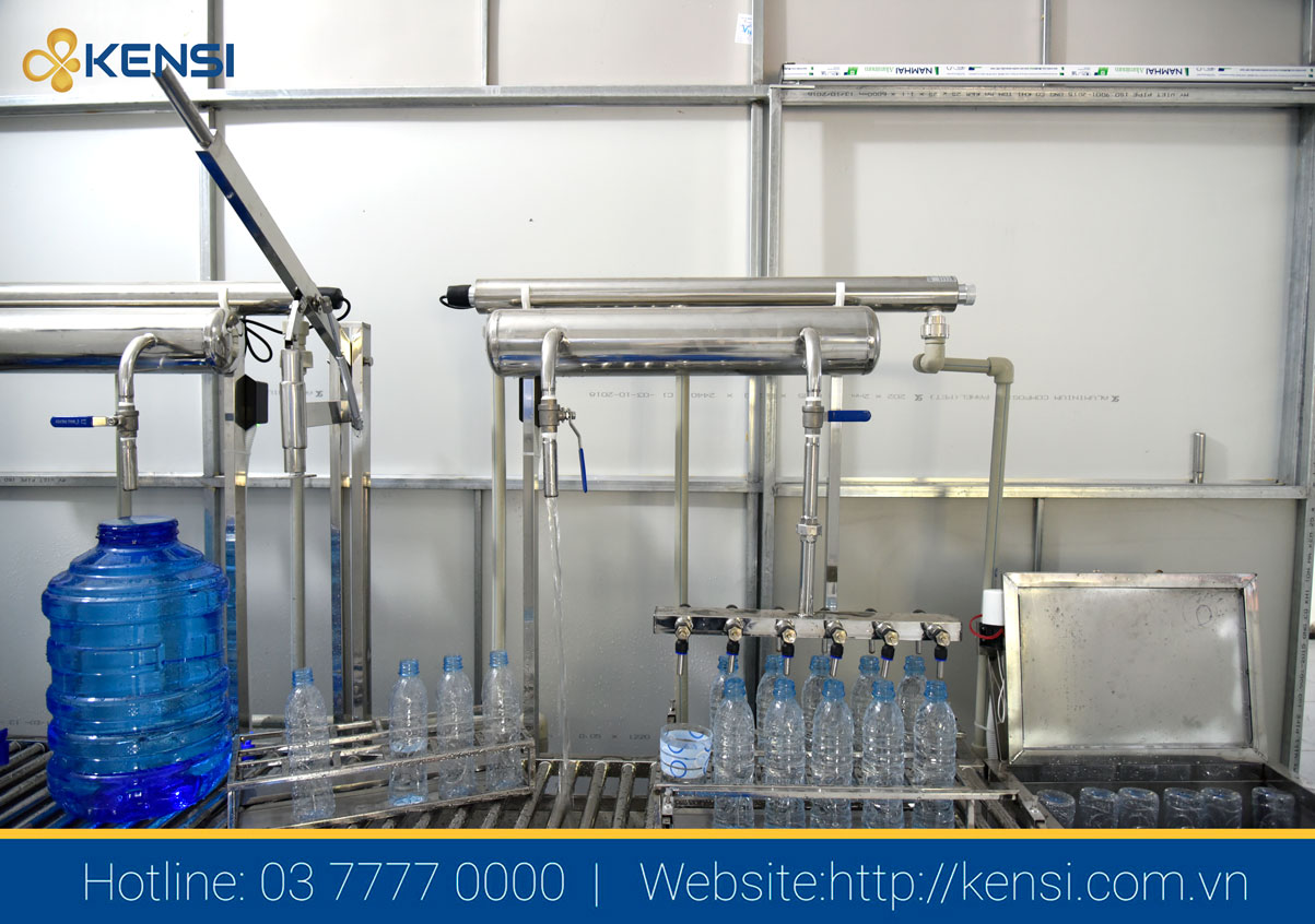 Hệ thống lọc nước công nghiệp RO phục vụ sản xuất nước tinh khiết