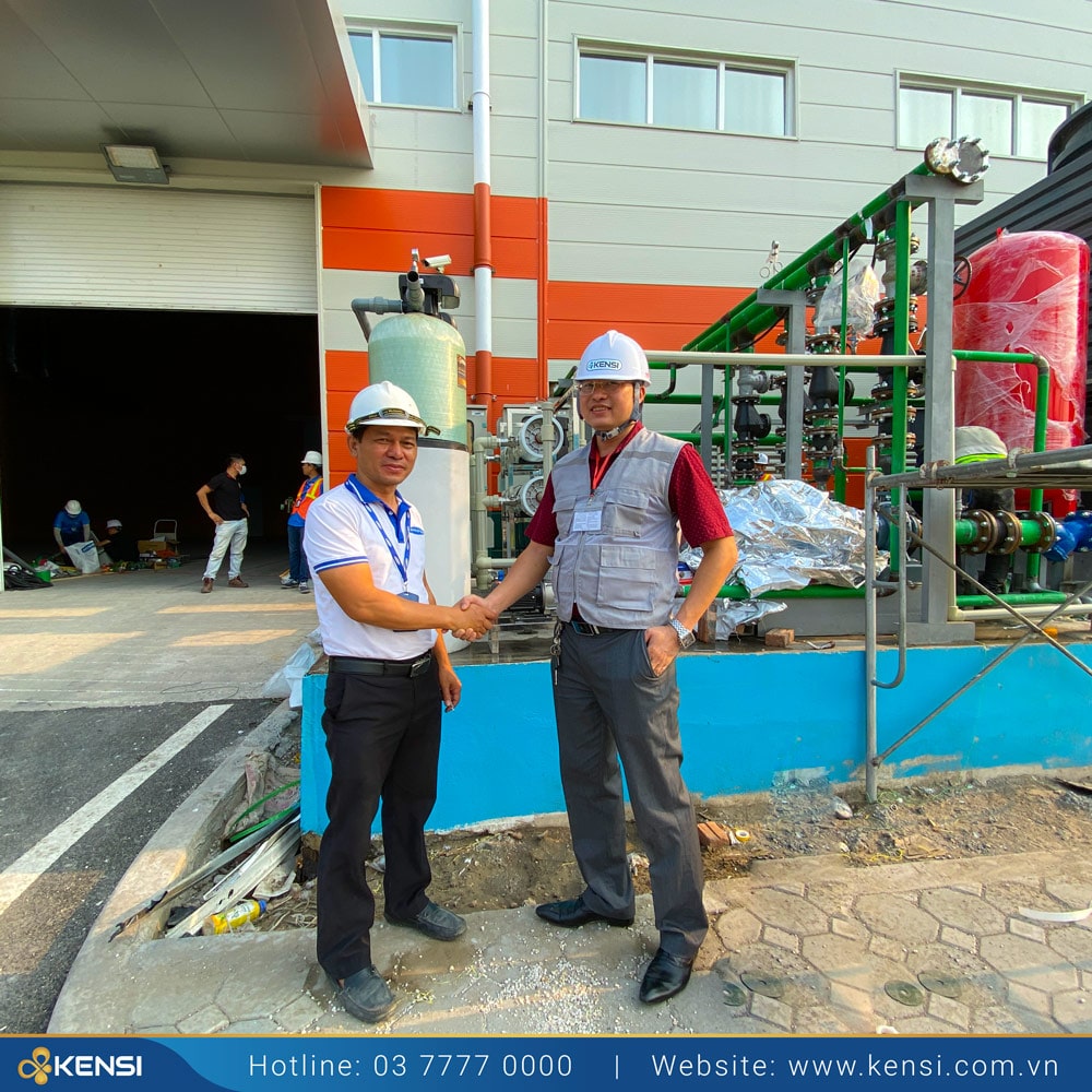 giải pháp lắp đặt hệ thống lọc nước cấp cho xưởng sản xuất nhà máy ô tô Vinfast Hải Phòng