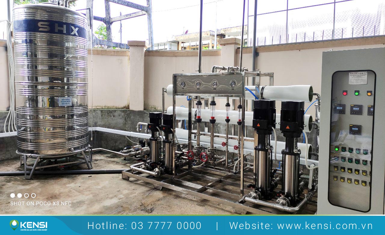 Hệ thống máy lọc nước RO công suất lớn cho bệnh viện