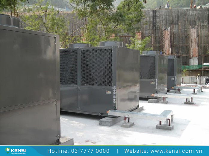 Heat Pump công nghiệp công nghệ tạo nước nóng đột phá với khả năng tiết kiệm điện năng
