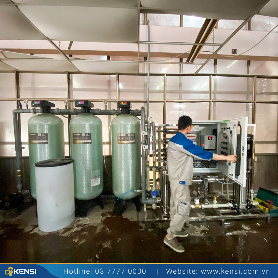 Hệ thống lọc nước có mức công suất lớn, đáp ứng nhu cầu sử dụng lượng nước lớn ở các đơn vị