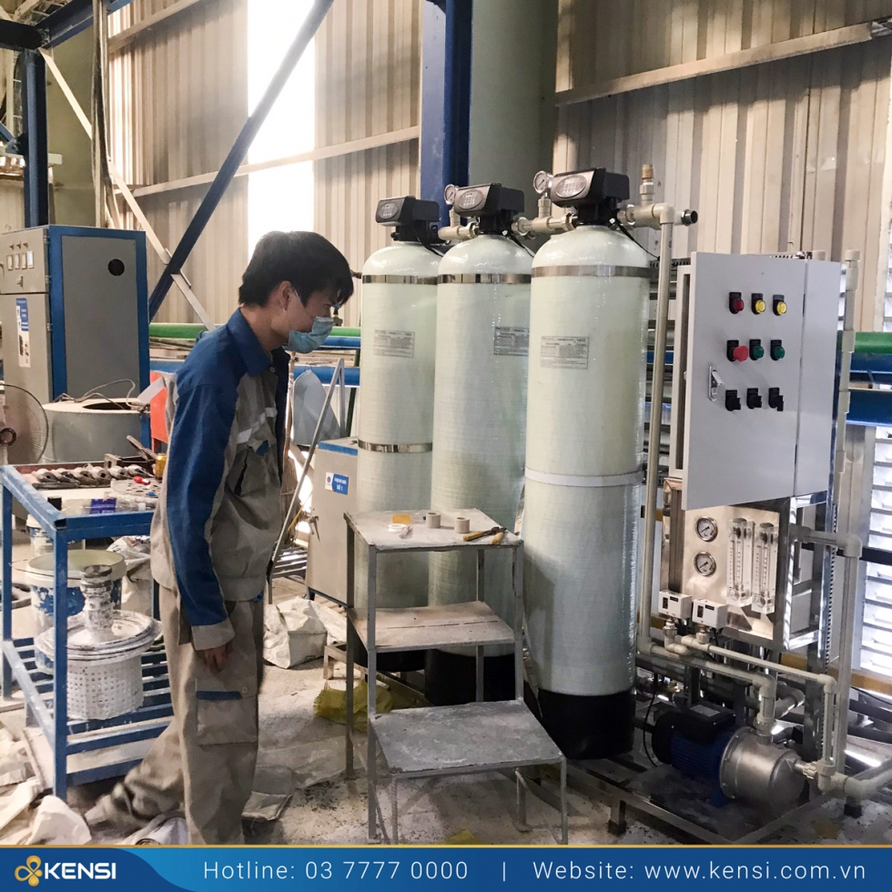 Tekcom lắp đặt thiết bị lọc nước công nghiệp công suất lớn