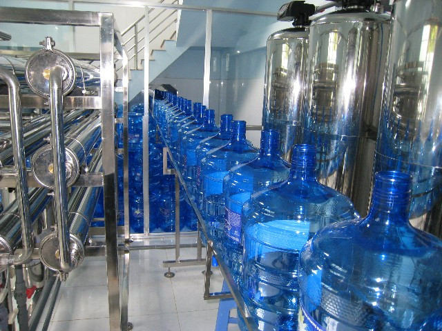 Hệ thống lọc nước RO ứng dụng cho dây chuyền sản xuất nước đóng bình