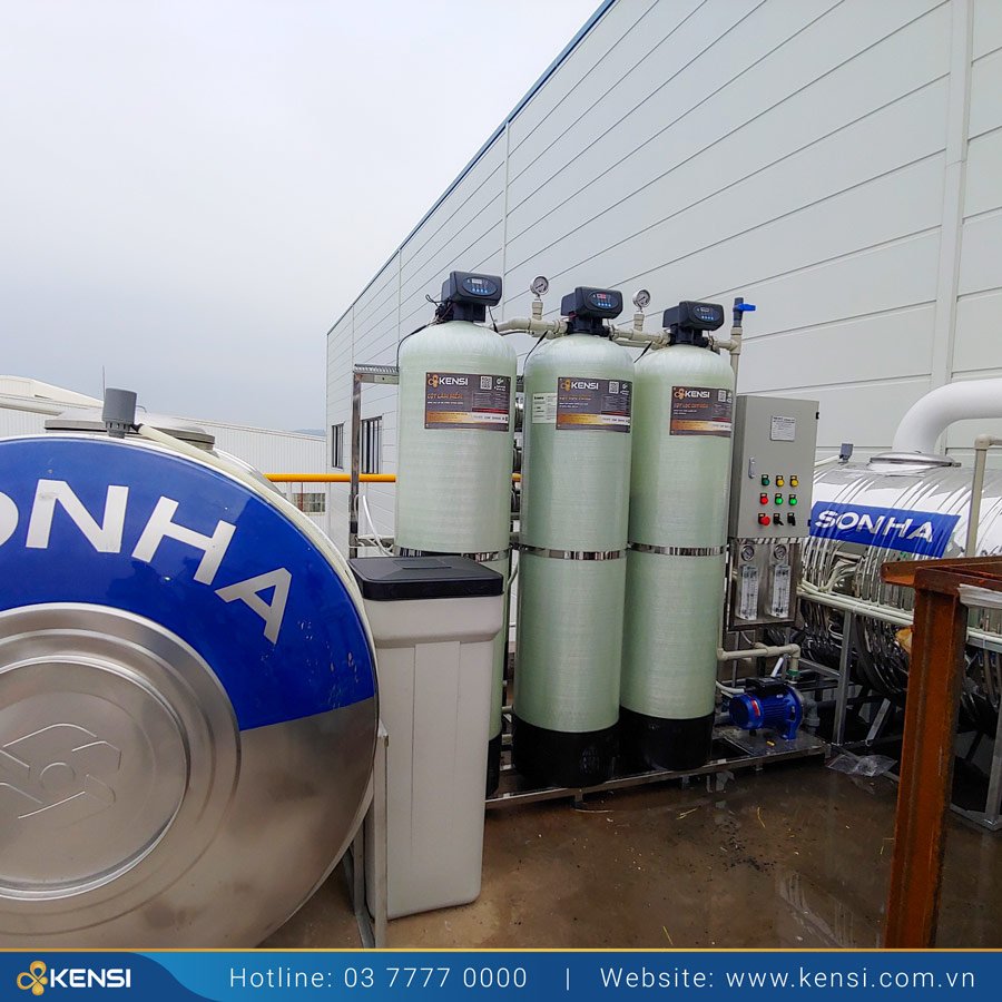 Tekcom cung cấp, lắp đặt thiết bị lọc nước công nghiệp RO 1500L/h cho nhà xưởng