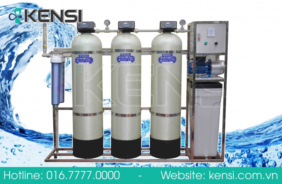 Hệ thống máy lọc nước công nghiệp với quy trình lọc đơn giản, dễ dàng vận hành