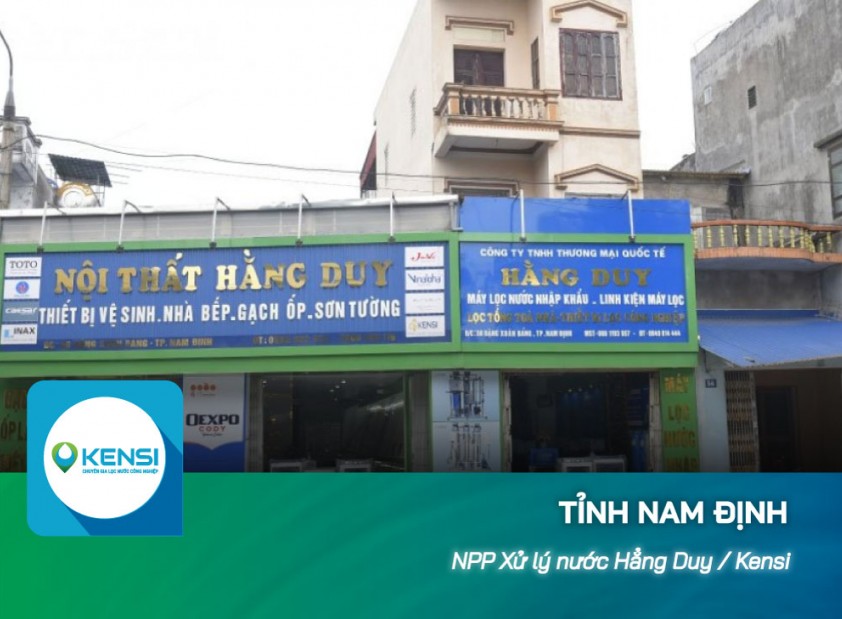 Cung cấp giải pháp và thiết bị máy lọc nước tỉnh Nam Định