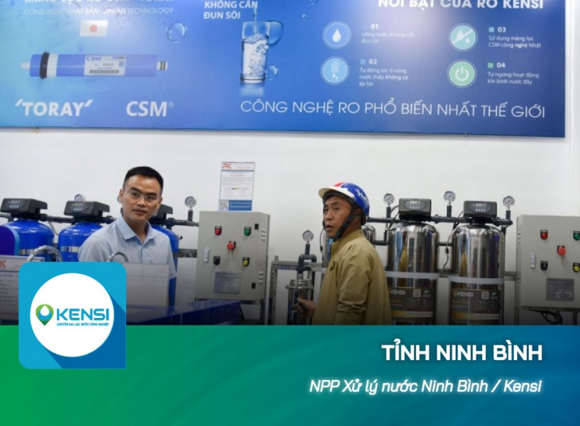 Cung cấp giải pháp và thiết bị xử lý nước tại Ninh Bình
