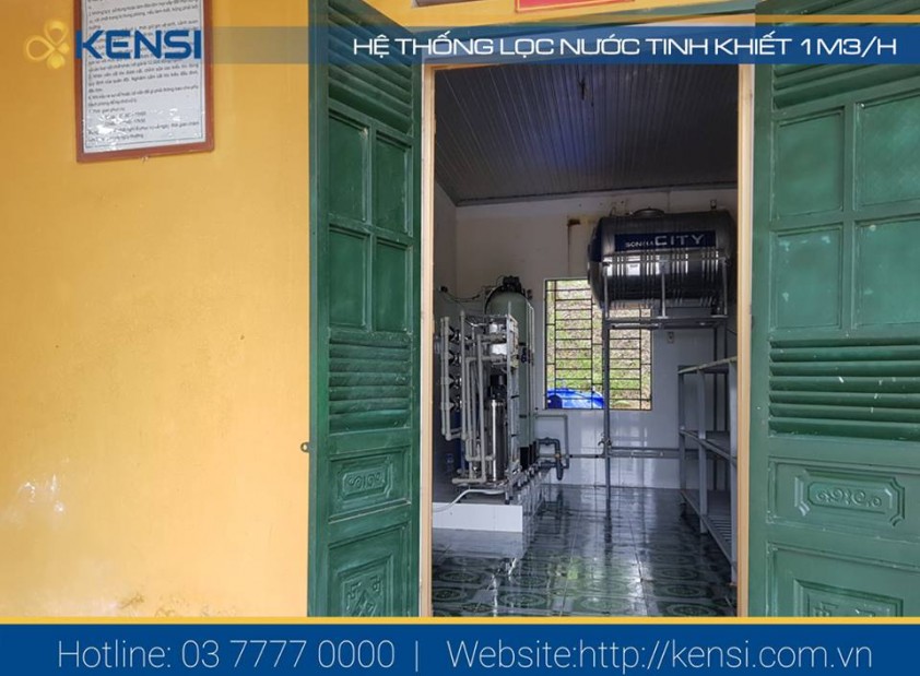 Hệ thống lọc nước RO phục vụ cho Quân đội