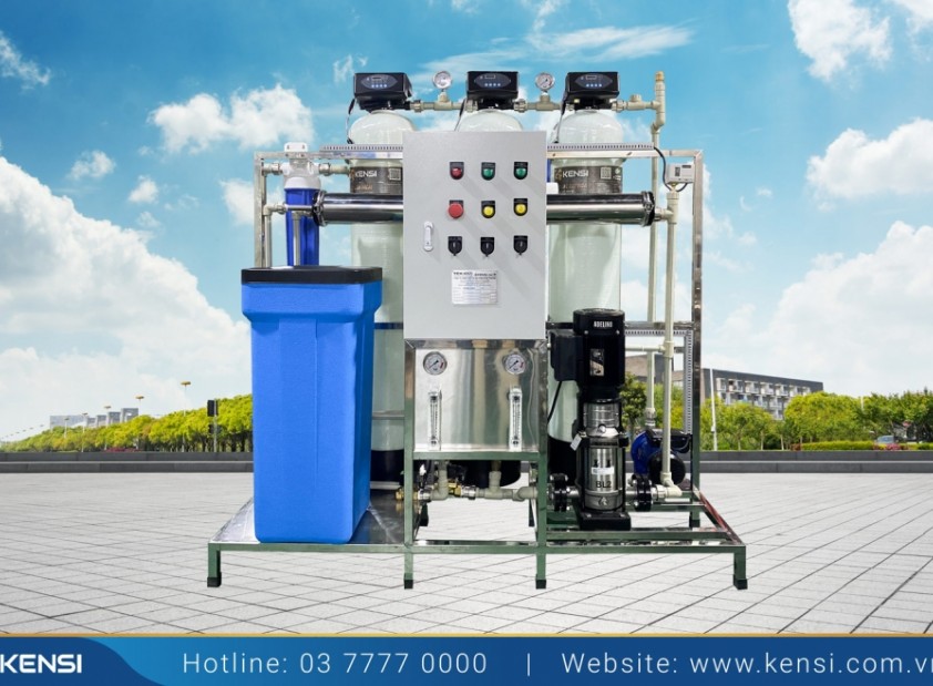 Kết cấu của hệ thống lọc nước công nghiệp 300l/h