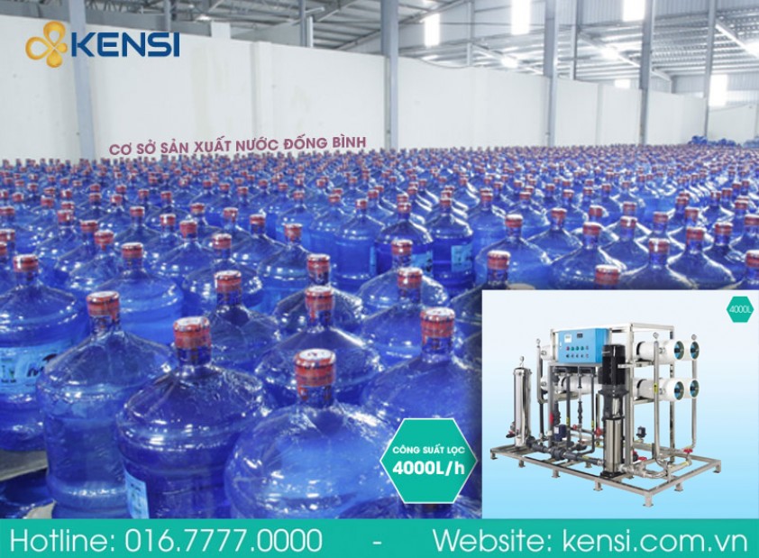 Nước đóng bình có sạch không? Có nên sử dụng máy lọc nước công nghiệp RO?
