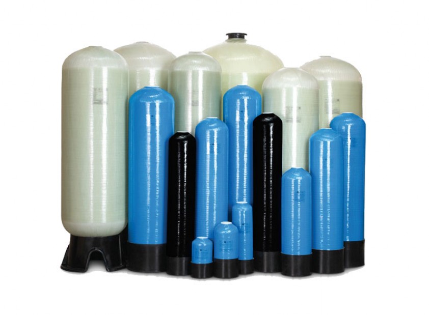 Cột composite trong hệ thống lọc nước công nghiệp RO xử lý nước phèn
