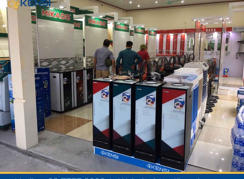 Đại lý chính hãng máy lọc nước Kensi Tỉnh Dung khai trương cơ sở mới