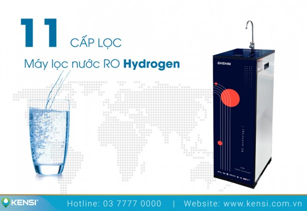 Máy Lọc Nước RO Hydrogen 11 Lõi