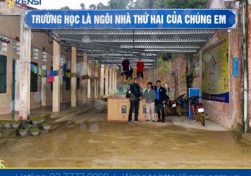 895 máy lọc nước RO Kensi được đưa về các trường bán trú tại Hà Giang