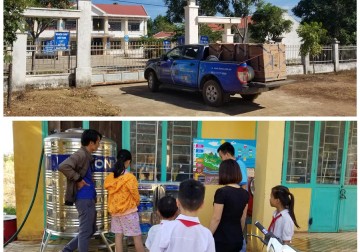 Cung cấp máy lọc nước cho trường học tại huyện Chư Prông - Gia Lai