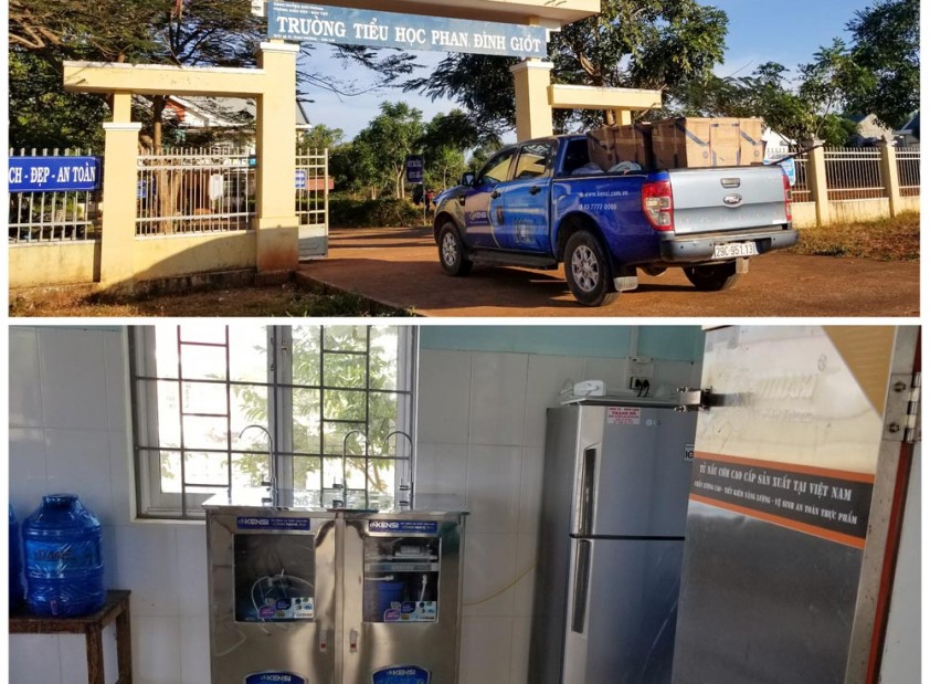 Máy lọc nước cho trường học - An tâm hơn khi cho con đến trường