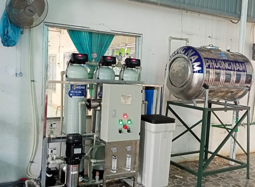 Báo giá thiết bị lọc nước công nghiệp lắp đặt cho trường học