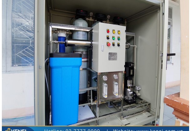 Lắp đặt máy lọc nước cho trường học dân tộc nội trú tại Gia Lai