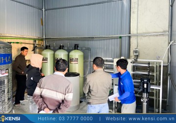 Lắp đặt máy lọc nước công nghiệp RO cho Trung tâm y tế huyện Đăk Pơ, Gia Lai