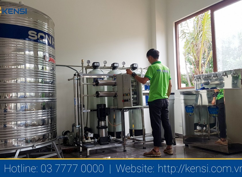 Hệ thống lọc nước RO công nghiệp cho ngành sản xuất mỹ phẩm