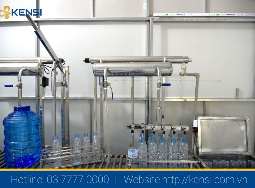 Sử dụng dây chuyền máy lọc nước tinh khiết RO công nghiệp