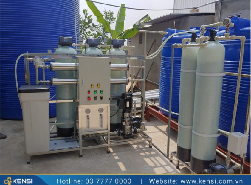 Hệ thống lọc nước RO công nghiệp cho nguồn nước sạch tưới tiêu