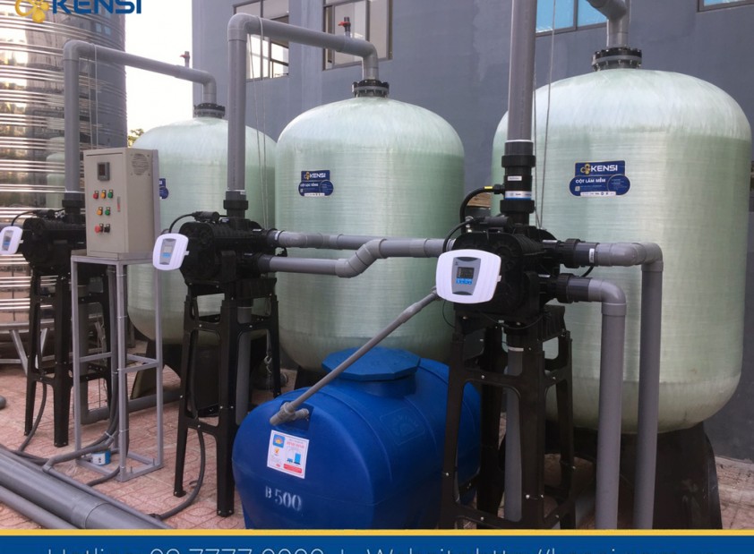 Tư vấn lắp đặt lọc tổng tòa nhà chung cư xử lý nước sạch sinh hoạt