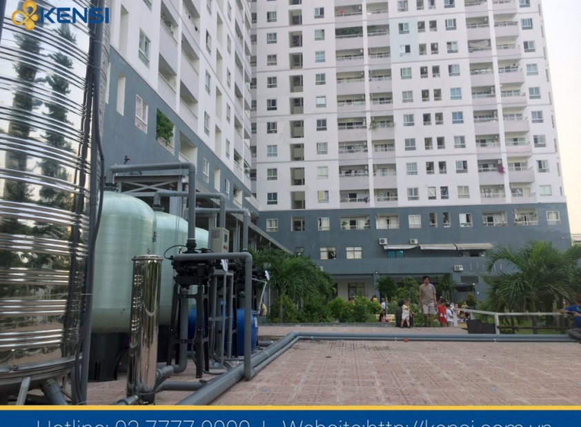 Hệ thống Lọc tổng tòa nhà chung cư đảm bảo nguồn nước không lắng cặn