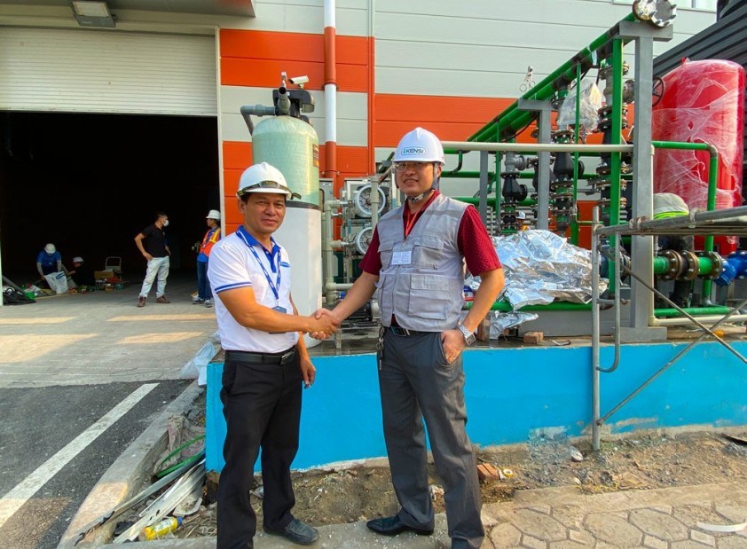 Lắp đặt hệ thống lọc nước công nghiệp 3000l/h cho nhà máy ô tô Vinfast Hải Phòng