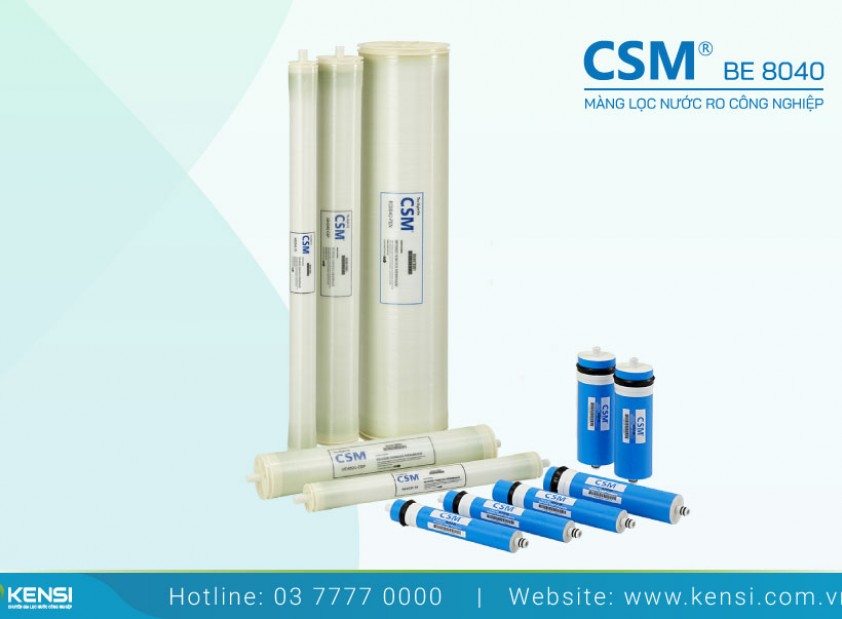Ứng dụng rộng rãi về màng lọc RO CSM công nghệ Nhật Bản tại Việt Nam