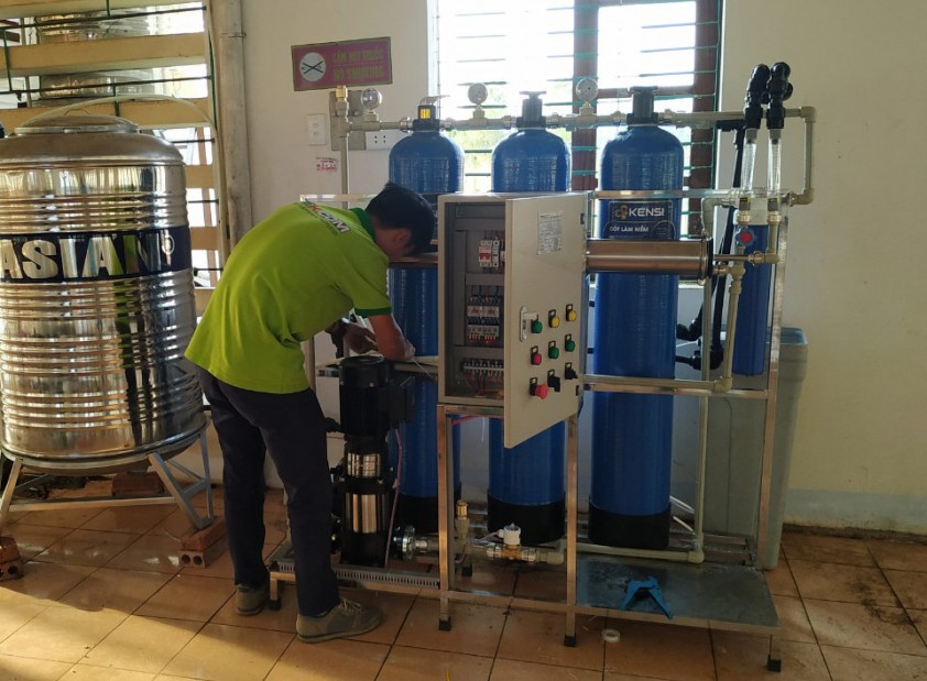 Báo giá hệ thống lọc nước công nghiệp cho các trường học hiện nay