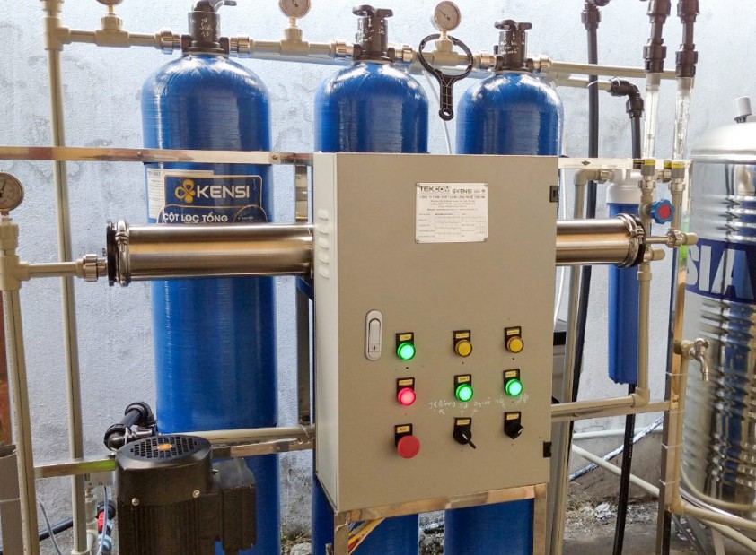 Máy lọc nước công nghiệp là thiết bị gì, tính ứng dụng?