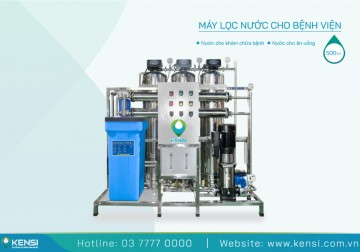Hệ thống máy lọc nước 500 Lít/Giờ cho bệnh viện
