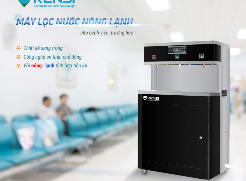 Máy lọc nước cho bệnh viện - Công suất lớn cho mọi nhu cầu sử dụng