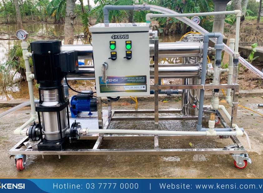 Thiết kế của hệ thống lọc nước cơ động có gì đặc biệt?