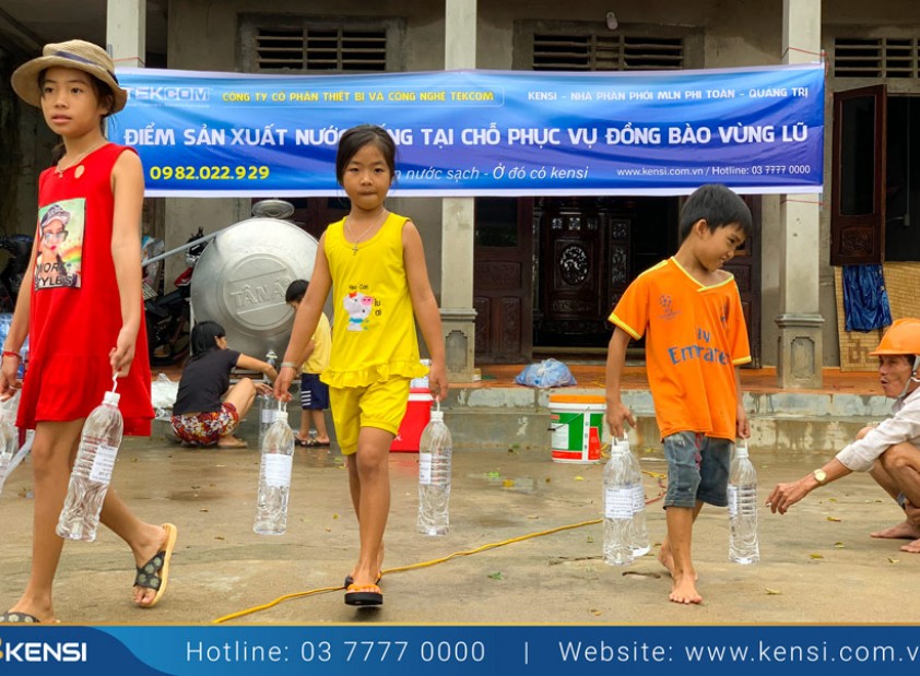 Hệ thống lọc nước dã chiến có cần dùng điện không?