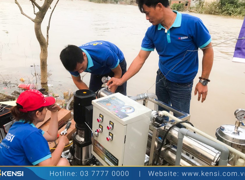 Tìm hiểu nguyên lý hoạt động của hệ thống lọc nước cơ động