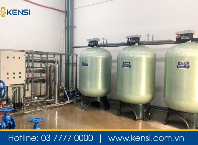 Xử lý nước cứng bằng máy lọc nước công nghiệp
