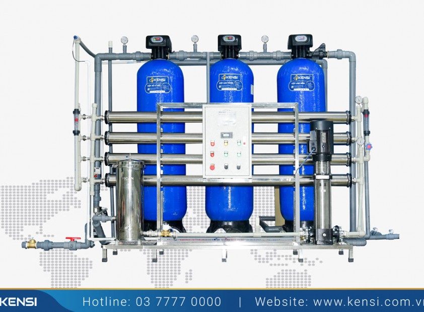 Ứng dụng máy lọc nước công nghiệp trong ngành sản xuất sữa đóng hộp