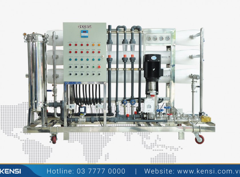 Sử dụng máy lọc nước công nghiệp RO bảo vệ sức khỏe người dùng