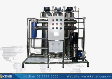 Hệ thống lọc nước RO công nghiệp 500 L/h cột inox