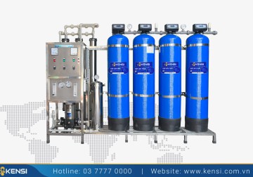 Hệ thống máy lọc nước 750 L/h cho bệnh viện