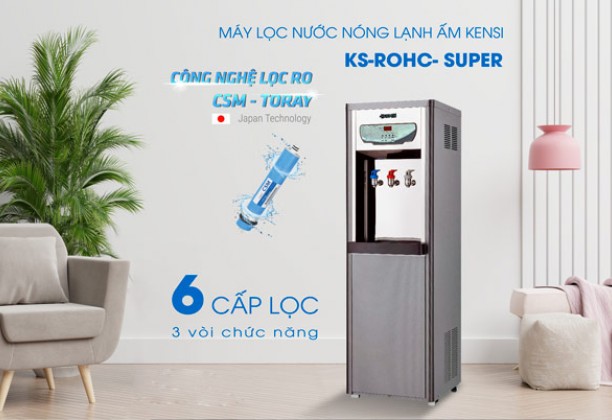 Máy lọc nước nóng lạnh nguội KS-ROHC- Super